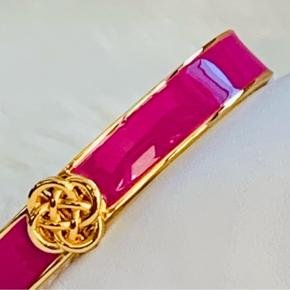 Stella and Dot Enamel Bangles (3) Elenor and Celtic Knot in Orange and P… - Picture 12 of 15